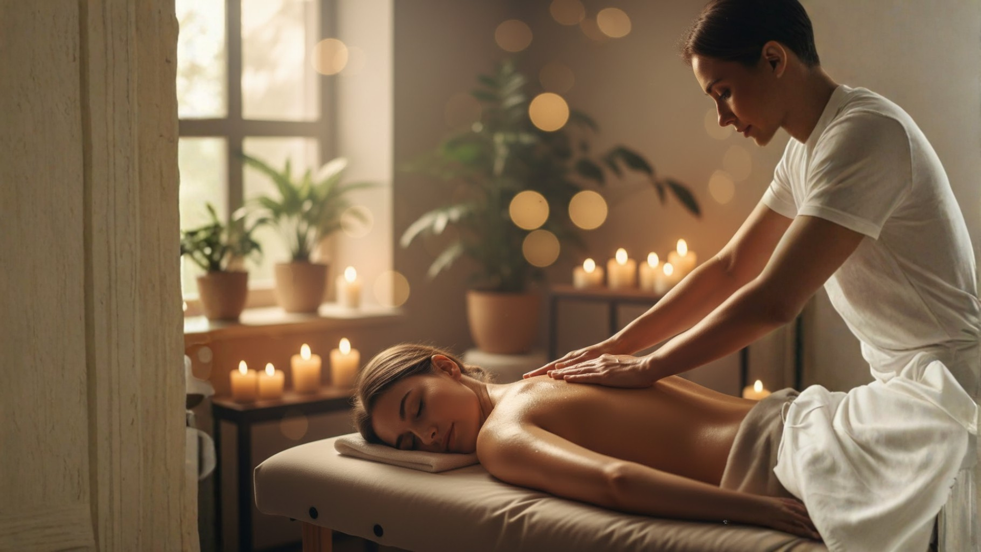 Disfruta de un masaje relajante en el Domo